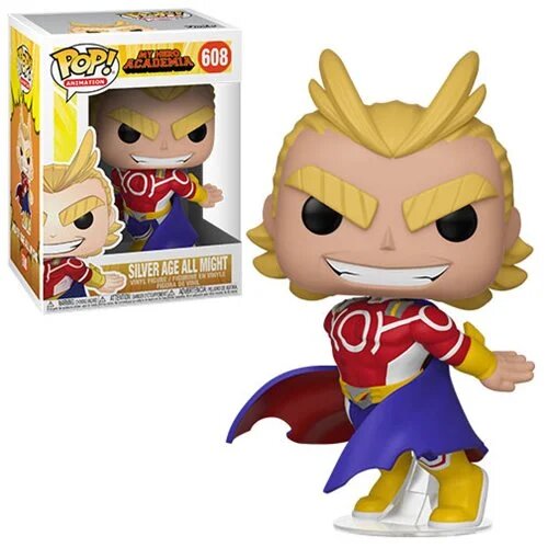 Figurine PVC All Might - My Hero Academia - Silver Age - Statue De Collection - Occasion