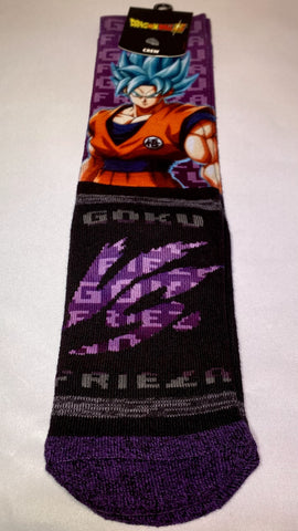 Dragon Ball Super "Goku vs Frieza" Crew Socks